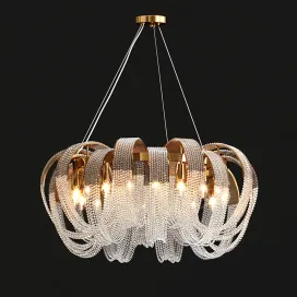 Pelagia Crystal round chandelier